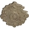 Ekena Millwork Strasbourg Ceiling Medallion, Hand-Painted Gobi Desert Crackle, 30 1/2"W x 20"H x 1 1/2"P CM30SGGDC - alternate 2